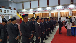    55 Anggota Panitia Pemilihan Kecamatan, 11 Kecamatan Di Kabupaten Kepulauan Selayar Resmi Dilantik 