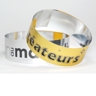 Bracelets de CONTROL Lux' Argent  MÉTALLIC C'EST CHIC