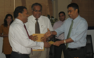 CIC Holdings PLC and Orel Manufacturing Pvt Ltd at the signing of the agreement.