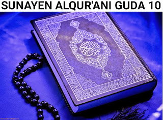 Sunayen alqur'ani guda 10