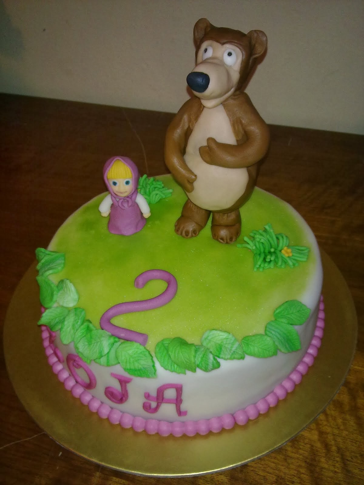 Torta Máša a medveď