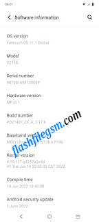 Vivo Y01 PD2140F Flash File (Firmware) without password