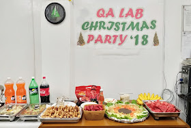 Christmas Party, work, Working Mom, colleagues, Food, 