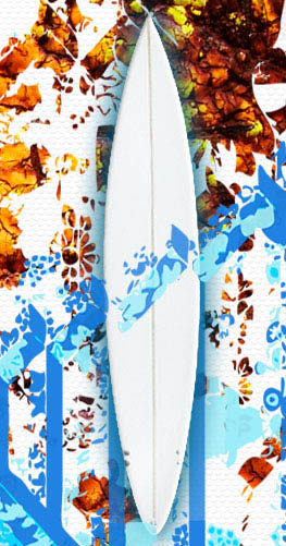 gun surfboard