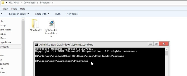 changing present working directory