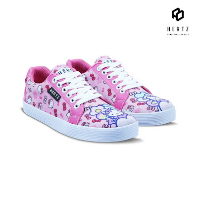 hello kitty sepatu anak perempuan warna Pink