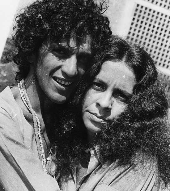 Caetano Veloso e Gal Costa no Rio de Janeiro em 1978 cantora espera que o 