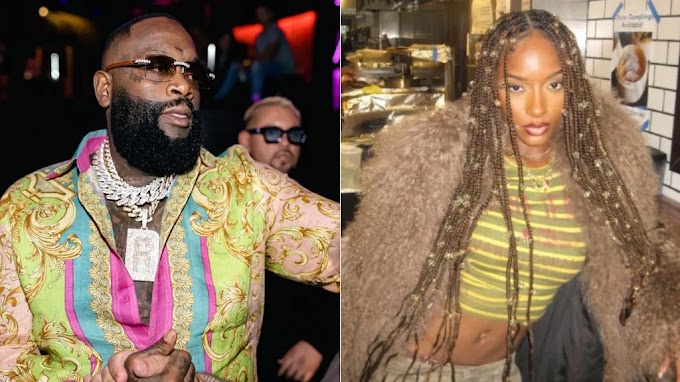 “Baba wan chop our sabi girl” – American rapper Rick Ross gushes over Ayra Starr, shares his plans for her in Nigeria (Video)