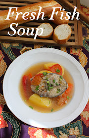 Food Lust People Love: This fresh fish soup recipe makes a nutritious pot of deliciousness, perfect for a chilly winter night, but equally enjoyable on a summer evening because it is so light and flavorful. Best of all, it’s very easy to make.