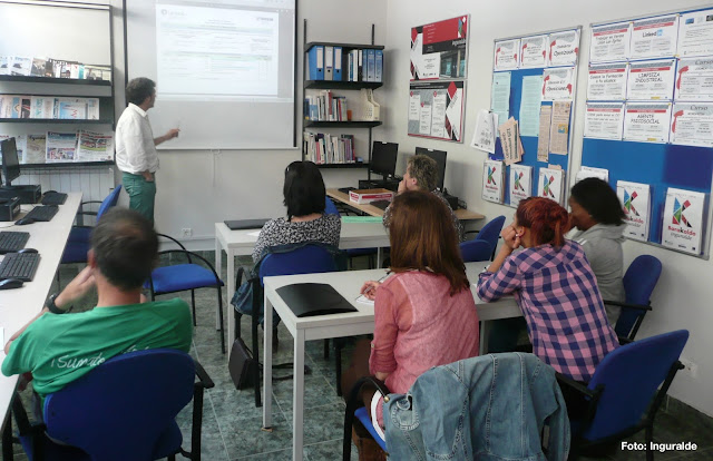 Formación a parados en Inguralde