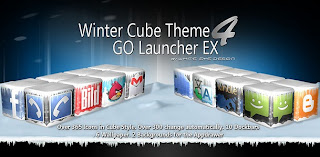Winter Cube 4 GO Launcher Ex v1.0 apk