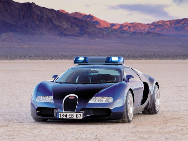 Bugatti Veyron Police Car