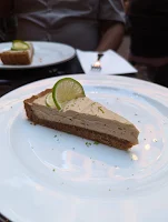 Vegan key lime pie at Hudson Clearwater in NYC