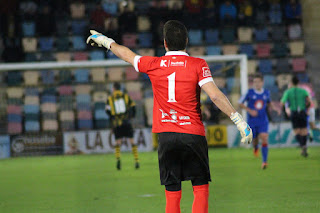 El Barakaldo CF sufre ante el Amorebieta su primer empate en Lasesarre en la liga