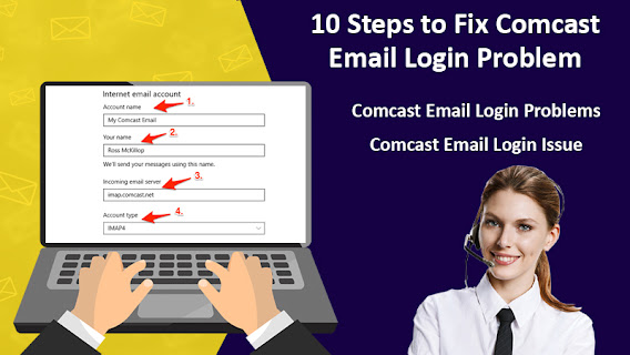 Comcast email login problems