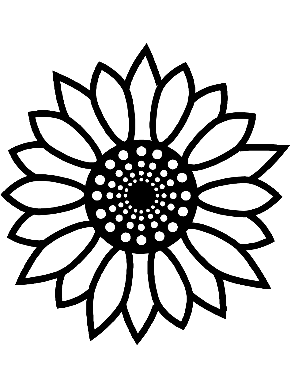 Download Coloring Pages: Flower Free Printable Coloring Pages