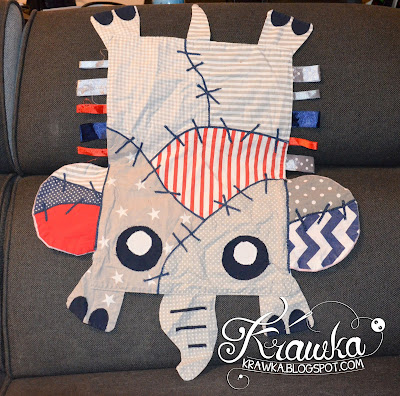 Krawka: Frankenstein's monster elephant baby lovey