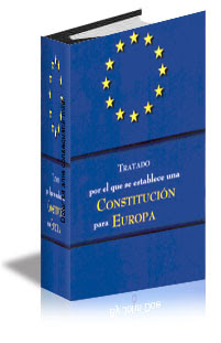 Resultado de imagen de imagen del tratado por el que se establece una constitucion para europa