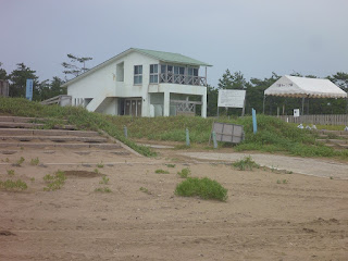 大島キャンプ場　海　トイレ