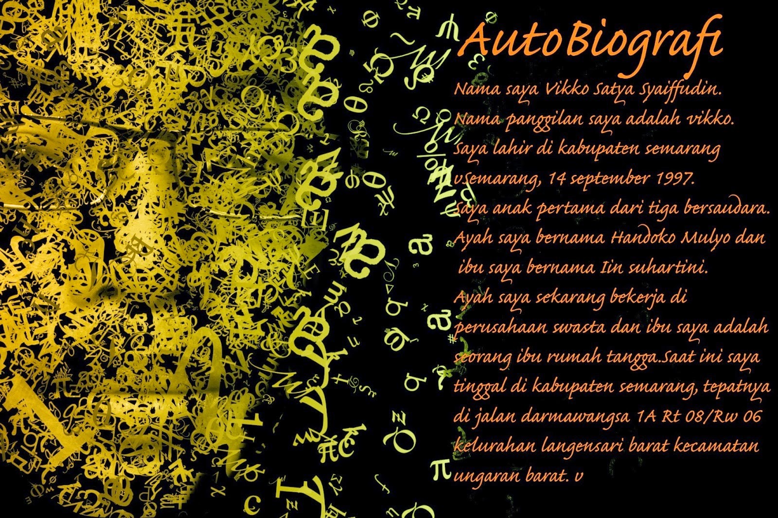 Pengertian AutoBiografi dan Contoh AutoBiografi 