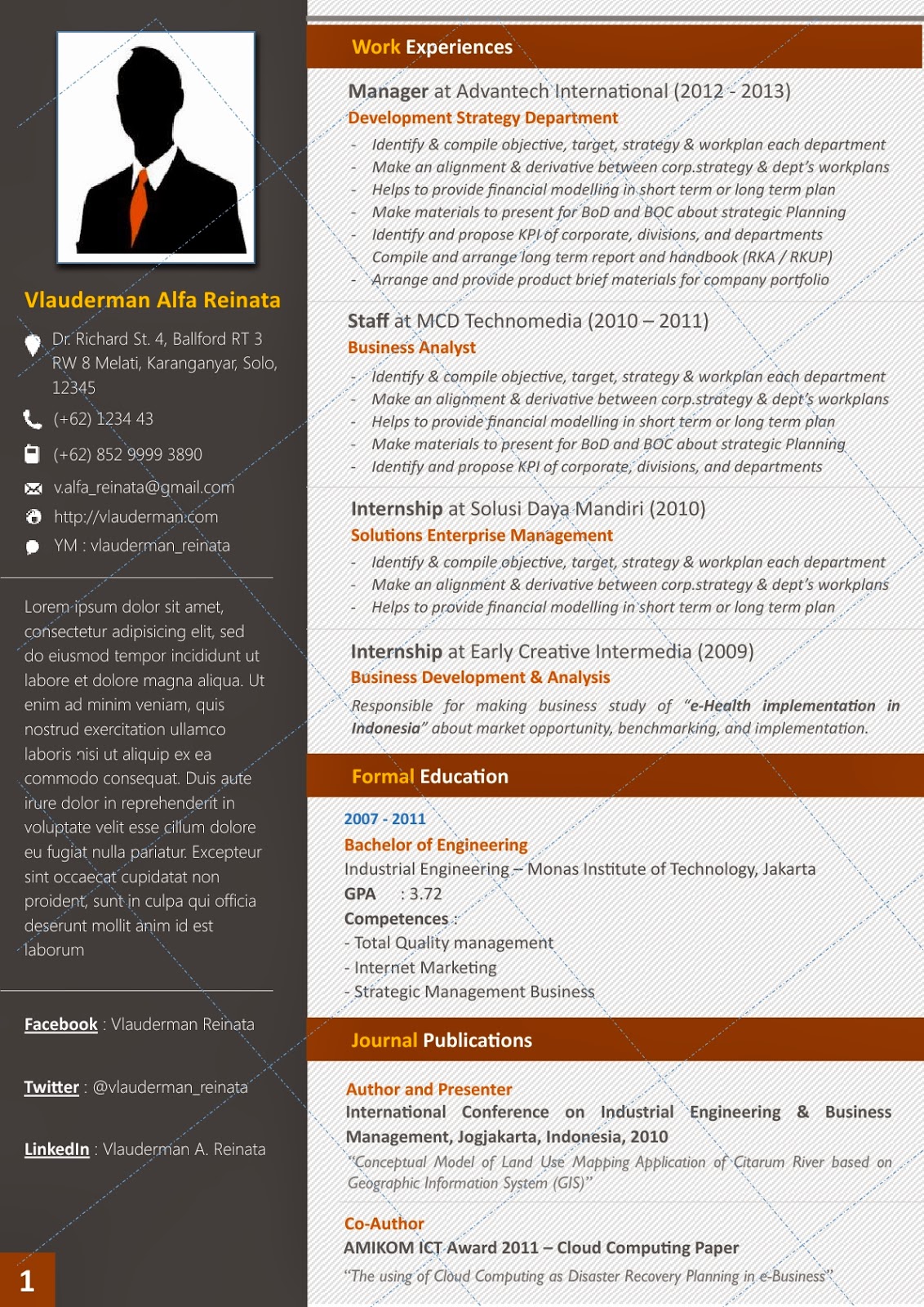 Microsoft Word Resume Template 2010.10 Ms Word 2010 Resume 