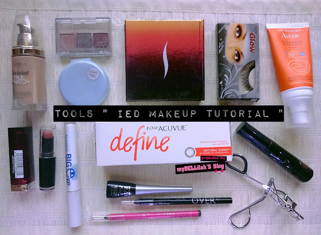 Soft Feminime IED Makeup Tutorial with 1 Day Acuvue Define Softlens