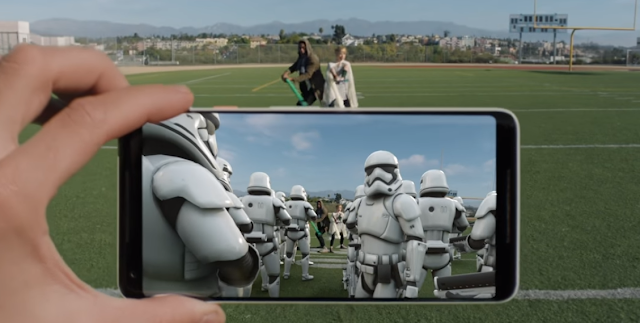 Get Star Wars AR Stickers on any Android Smartphone!!!