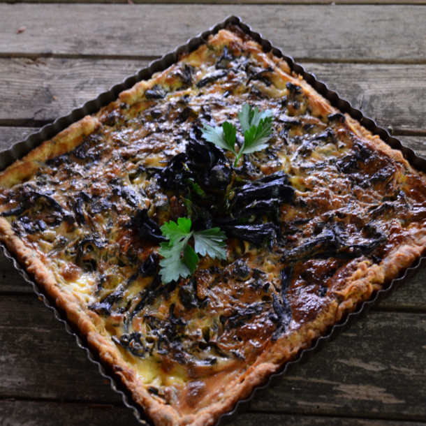 Tarte aux trompettes de la mort