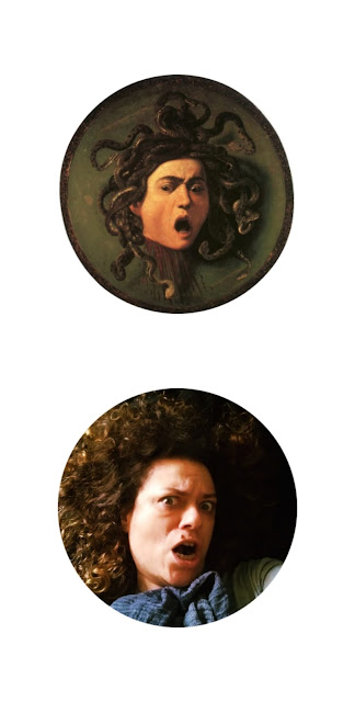 "Medusa" de Caravaggio. #retoBUMU