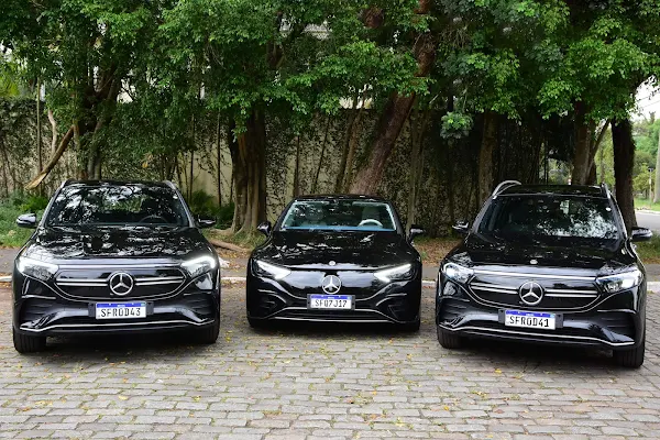 Mercedes lança EQA, EQB e EQE elétricos no Brasil - fotos e preços