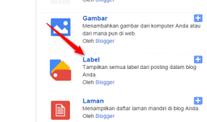 cara memberi label pada postingan