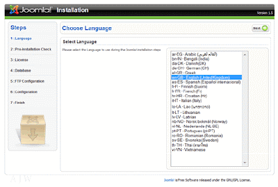 tutorial instalasi joomla