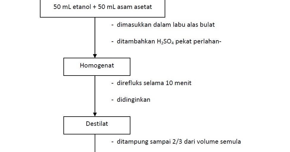 Sarana Berbagi Ilmu: CONTOH LAPORAN PEMBUATAN ETIL ASETAT