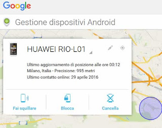 Come ritrovare un cellulare rubato