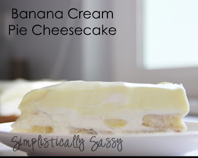 Banana Cream Pie Cheesecake