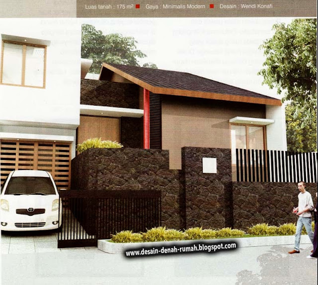 Desain Rumah Oriental yang Minimalis 2 Lantai