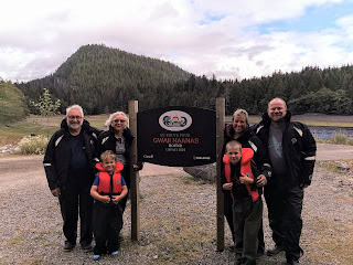 Family departing for Gwaii Haanas