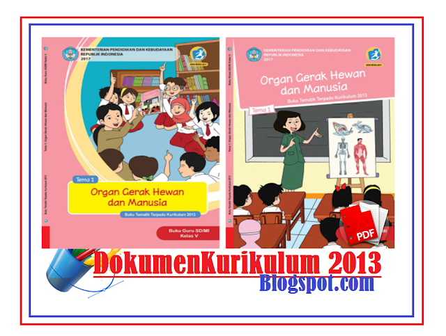 Buku Guru dan Siswa Kelas V Kurikulum 2013 revisi 2017