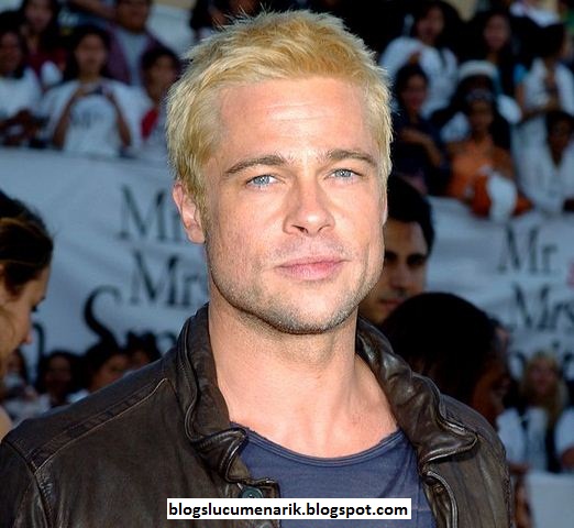 Gambar Brad Pitt dari muda remaja sehingga sekarang