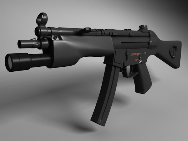 Senapan MK MP5 A4 Kopassus