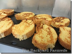 strawberry cream cheese French toast - The Backyard Farmwife