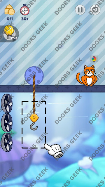 Hello Cats Level 189 Solution, Cheats, Walkthrough 3 Stars for Android and iOS