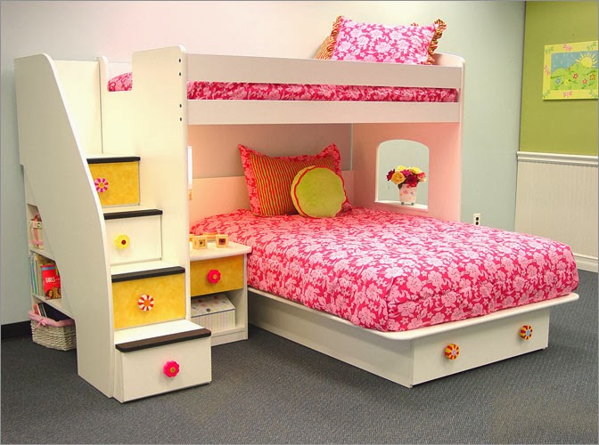 10 Desain Kamar  Tidur  Anak  Perempuan  Warna Pink 