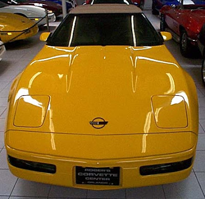 1995 Chevrolet Corvette Yellow