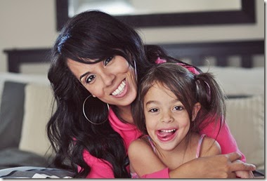 mom and ella