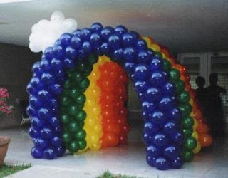 Arco Iris de Globos, parte 1