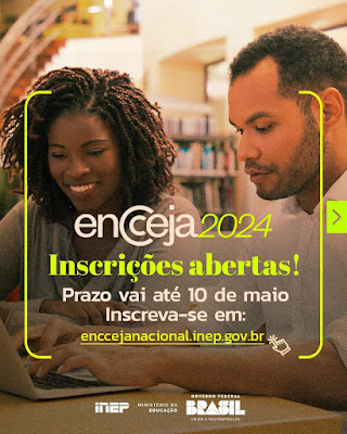 As inscrições para o Encceja 2024 estão abertas