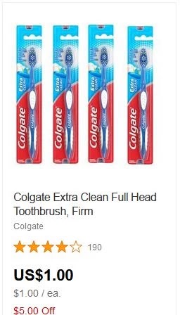free colgate toothbrushes at CVS