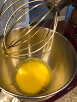 Egg and sugar mixture