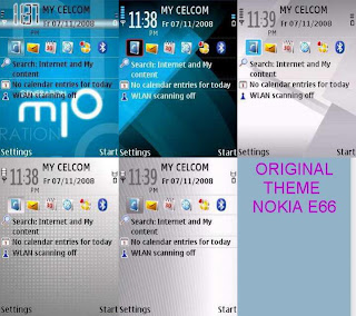 Nokia E66 Original themes